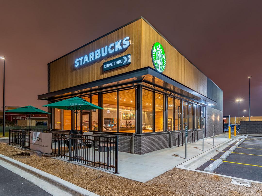 Freestanding Starbucks with Drive-Thru, Cicero, IL