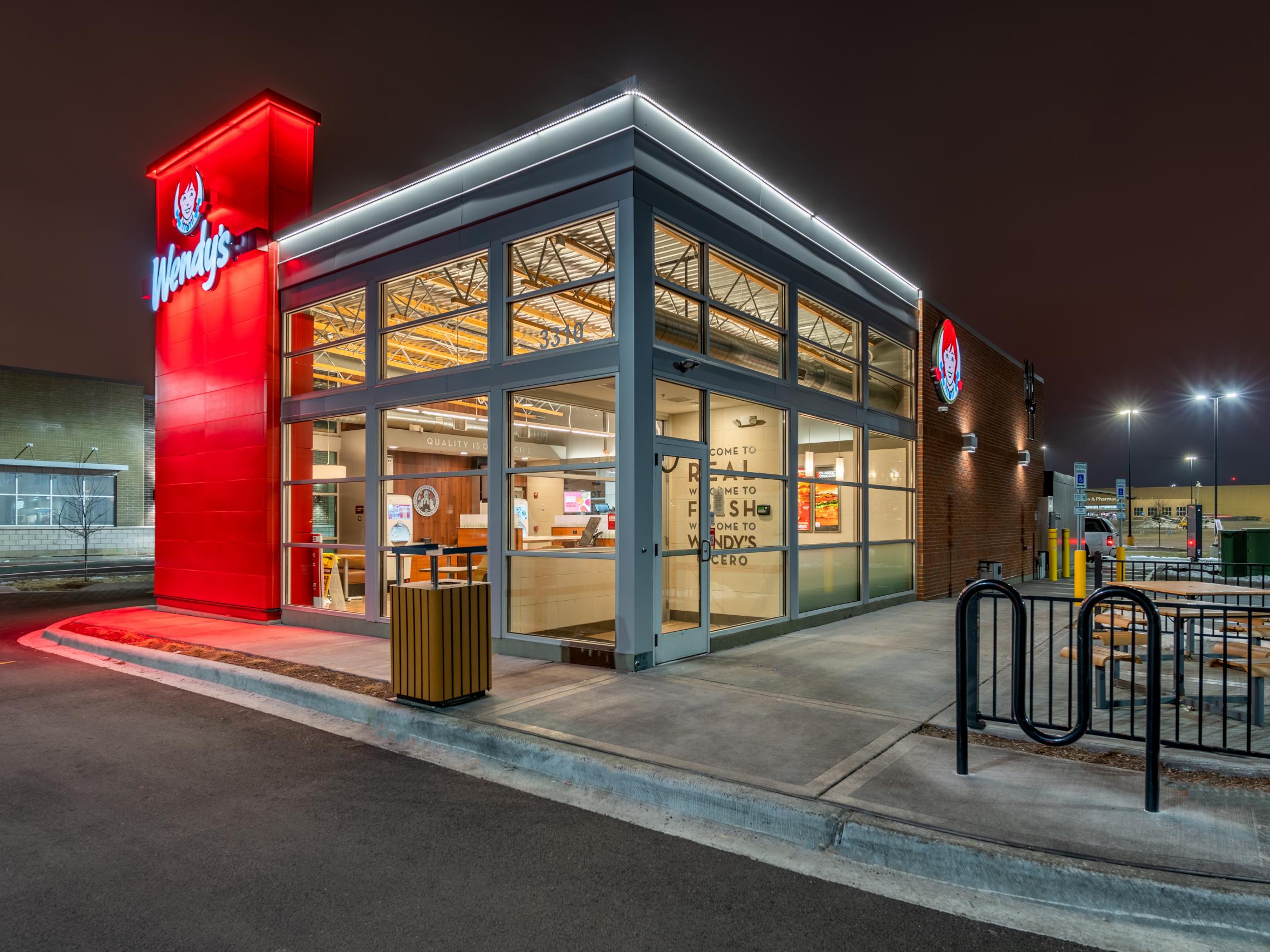 Wendy's Cicero, IL, Walmart Outlot